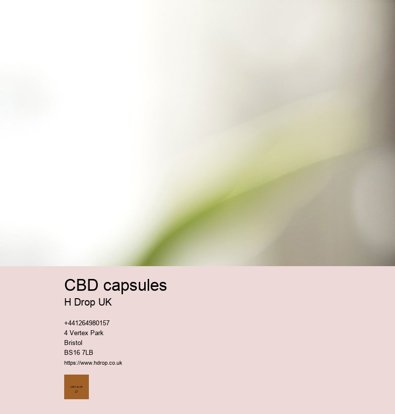 CBD capsules