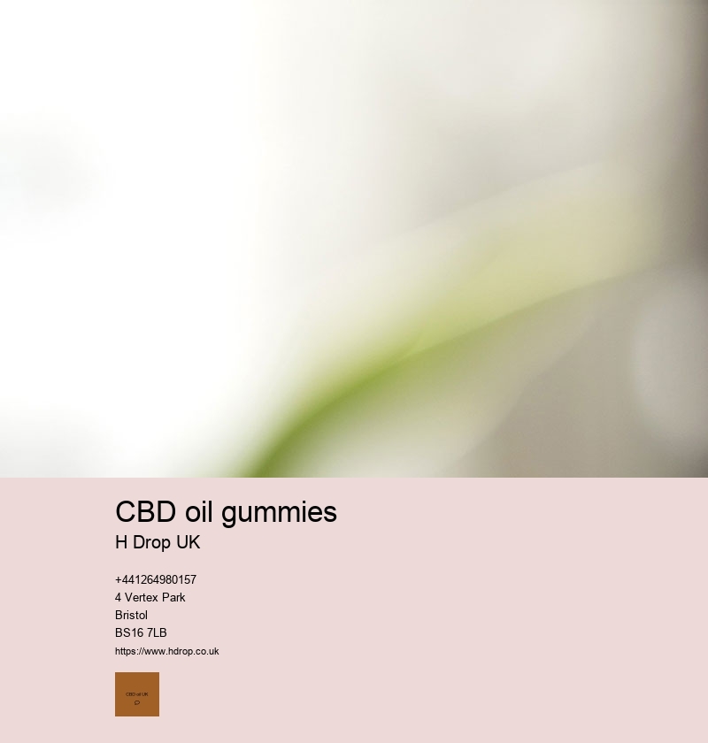 CBD oil gummies