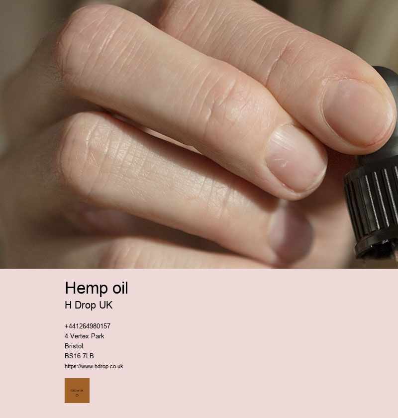 Hemp oil